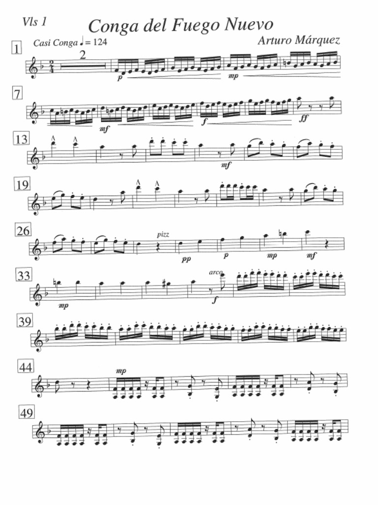 Cuerdas Conga Del Fuego Nuevo PDF