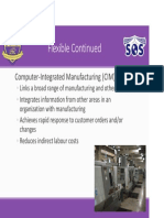 Flexible Continued: Computer-Integrated Manufacturing (CIM)