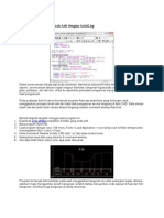 Menggambar Profil Tanah Asli Dengan AutoLisp