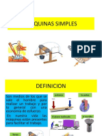 Máquinas simples: definición, tipos y propiedades