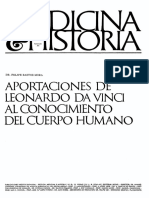 (Leonardo Da Vinci) Bastos Mora, Felipe - Aportaciones de Leonardo Da Vinci Al Conocimiento Del Cuerpo Humano