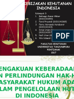 Hak-Hak Masyarakat Hukum Adat Atas Hutan