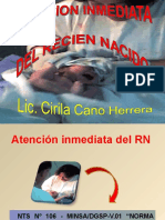 Atencion Inmediata Del Recien Nacido