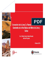 Parámetro del Proyecto Línea 2 Metro de Lima - ProInversión 2013-1.pdf
