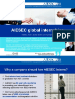 AIESEC in Austria Exchange Program Presentation