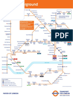 London Overground Network Map PDF