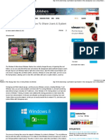 File and Folder Sharing in Windows 8 PDF