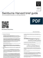 Swinburne Harvard Brief Guide: Library