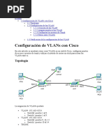 Configuración de VLANs Con Cisco