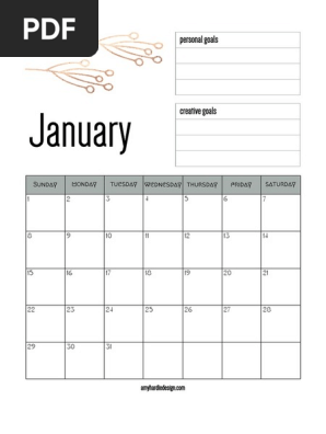2017 Calendar