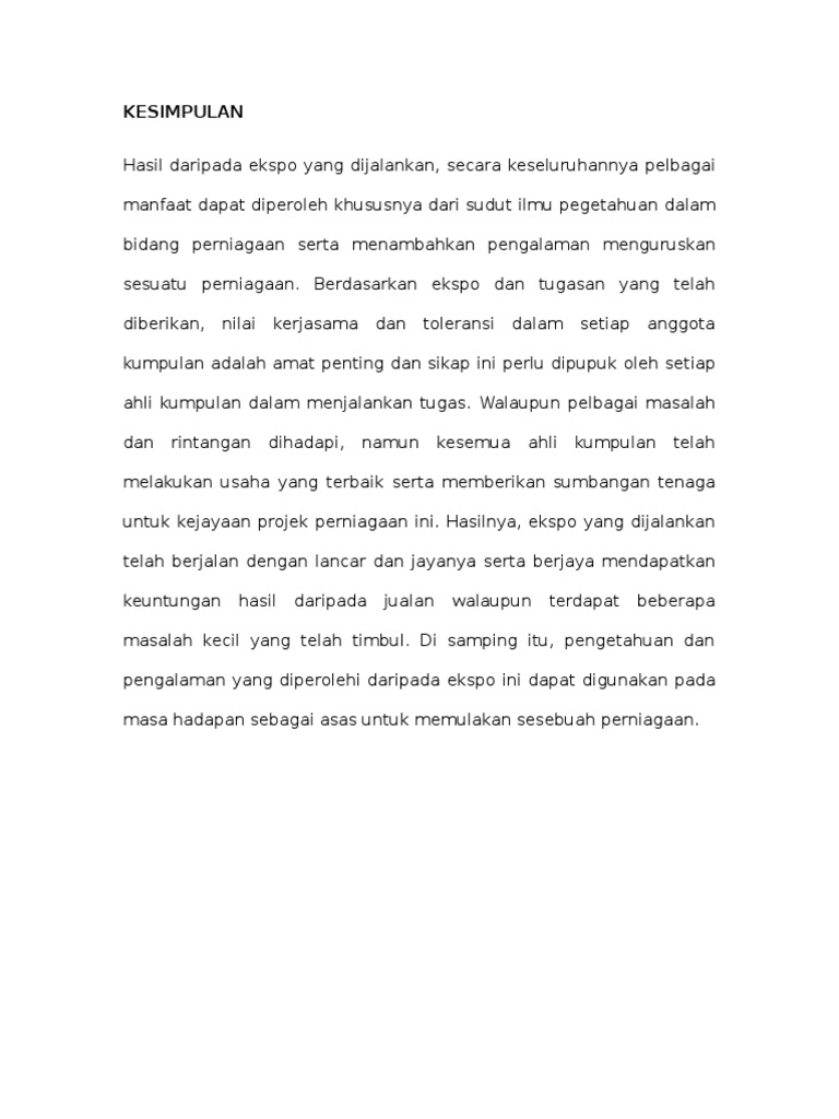 Apk Kesimpulan Pdf
