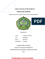 Laporan Lengkap Praktikum Fisiologi Hewa PDF