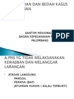 Kakanreg VII BKN Palembang ( Bedah Kasus Kepegawaian )