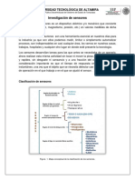 Investigacion de Sensores