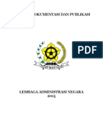 LAPORAN DOKUMENTASI PUBLIKASI Tahun 2015 PDF