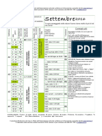 Calendario Semine Settembre2016 Associazione La Biolca Scritte