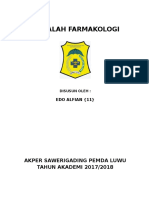 Makalah Farmakologi Edo