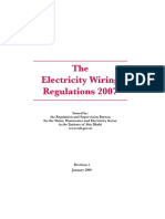 The Electricity Wiring Regu