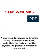Stab Wounds