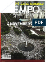 Majalah Tempo 4th November 2016