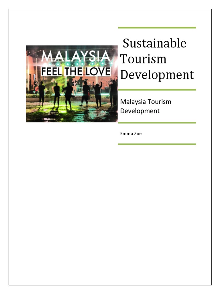 Sustainable Tourism Development | PDF | Tourism | Malaysia