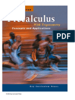 Foerster - Precalculus With Trigonometry - Concepts and Applications (Key Curriculum, 2003) PDF