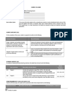 Syllabus Web Development