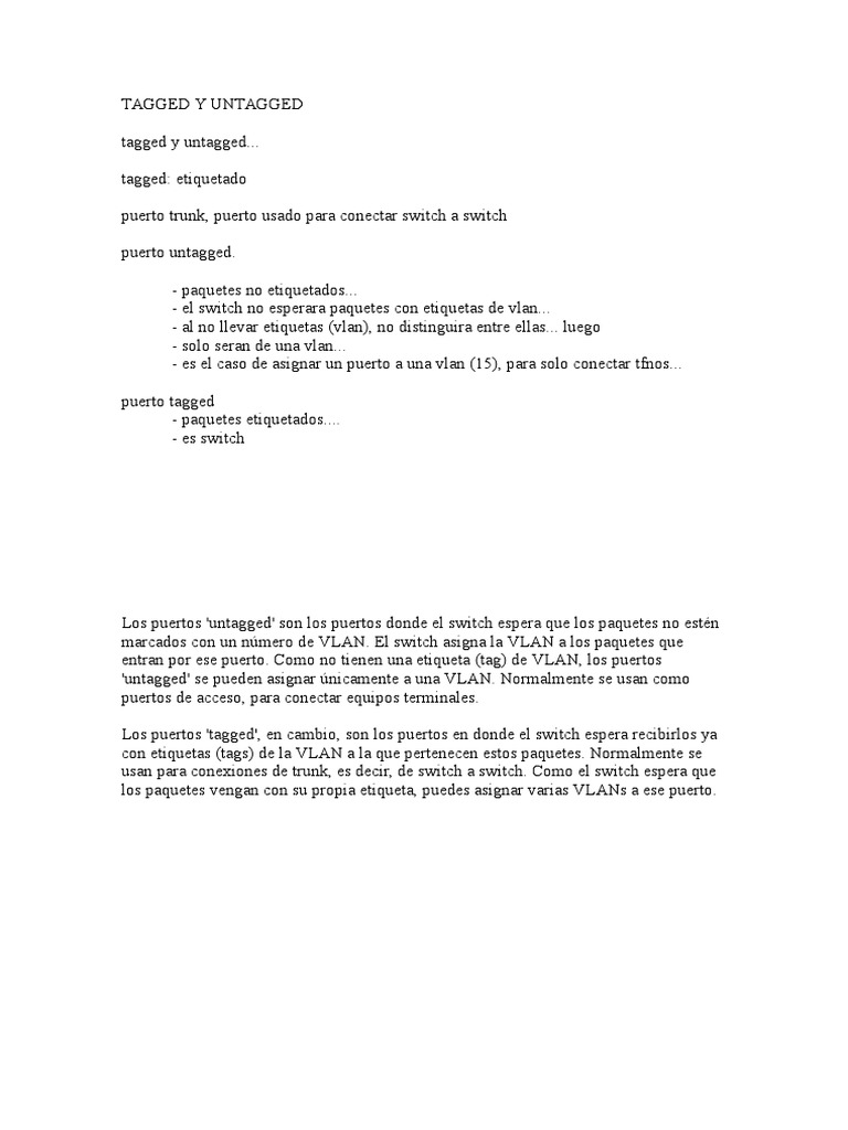 Tagged y Untagged PDF