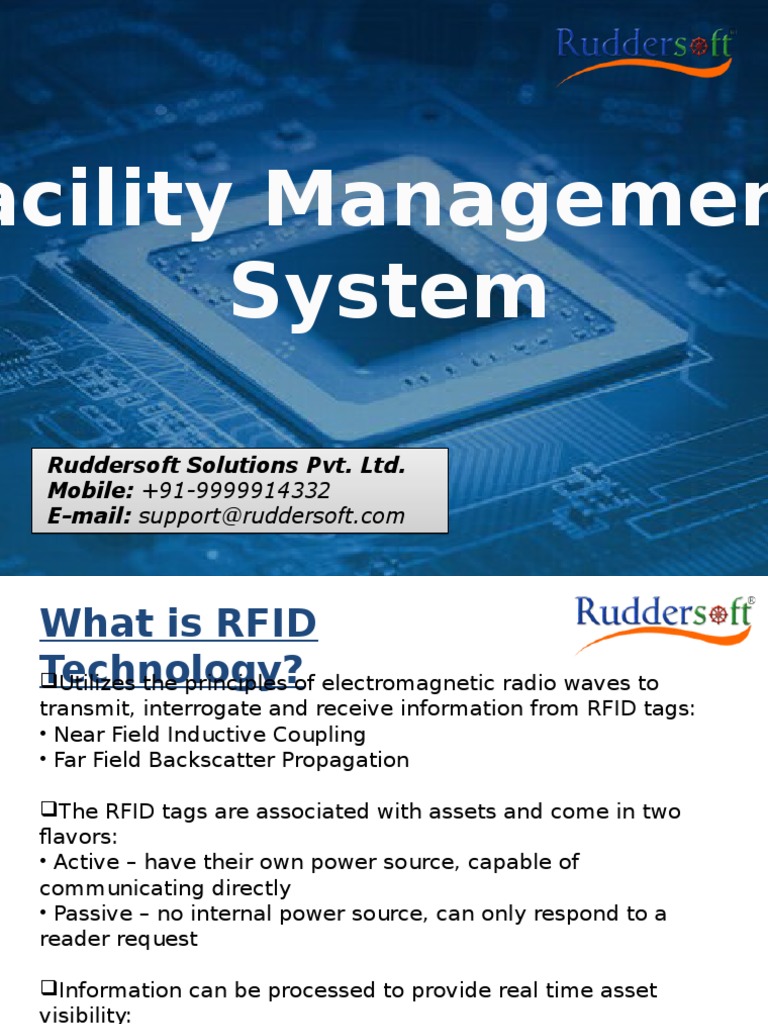 RFID Solutions for Facility Management | PDF | Radio Frequency ...