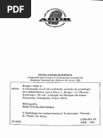 BERGER_LUCKMANN_2014_Os Fundamentos Do Conhecimento Na Vida Cotidiana