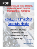 Lavra Subterrânea IBRAM