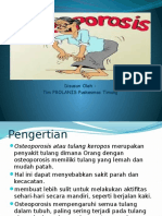 Penyuluhan (Osteoporosis)