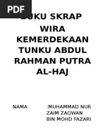 Buku skrap merdeka