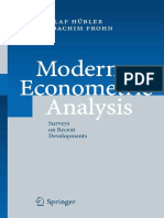 Modern Econometric Analysis