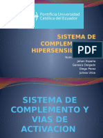 Sistema de Complemento e Hipersensibilidad