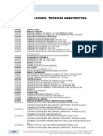 Especificaciones Tecnicas Arquitectura