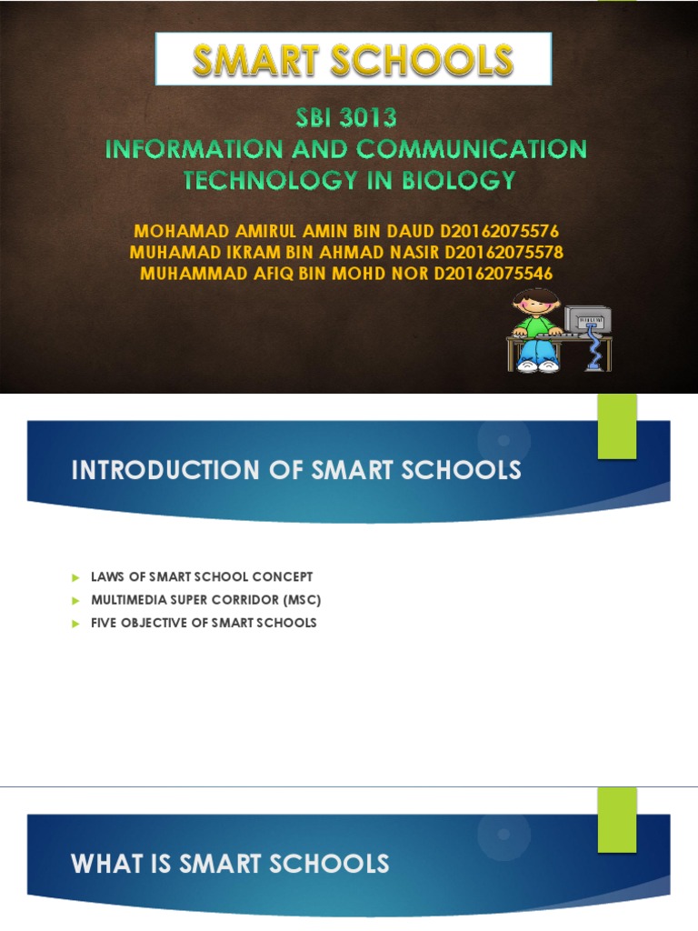 Smart School Concept Overview | PDF