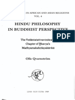 Hindu Philosophy in Buddhist Perspective