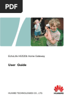 EchoLife HG520b Home Gateway User Guide PDF