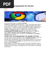 Como Tirar Propagandas Do Chrome