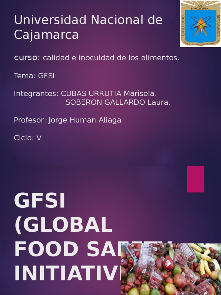 GFSI | Seguridad alimentaria | Alimentos | Prueba gratuita de 30 días ...