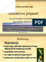 Ekstraktivni Preparati Uvodno Predavanje 3 2014