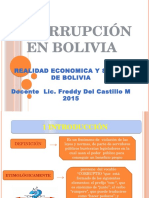 Corrupción en Bolivia