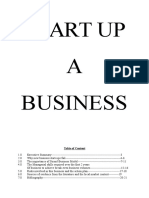 Start Up Business: Key Factors for Success