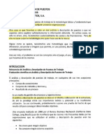 Analisis y Descripcion de Puestos PDF