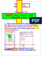 First:: File Save As Click Documents Save