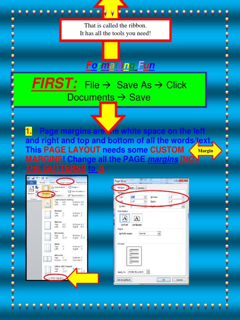 Word Formatting Fun Guide | PDF | Text | Typography
