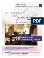 Pianul Cu Poeme - 7 Seri - Iunie 2017 - Outline