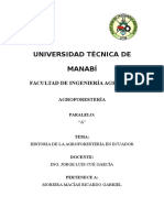 Moreira Macìas Ricardo - Historia de La Agroforesteria de Ecuador