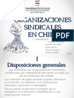 Organizaciones Sindicales